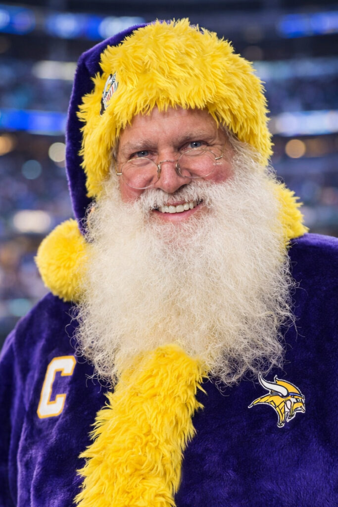 Santa Boe is a Minnesota Viking Fan!